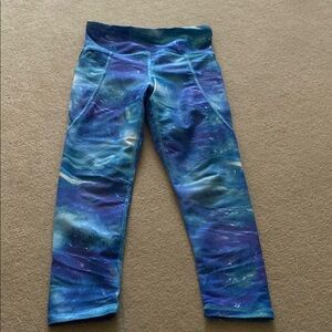 Blue Kids Leggings